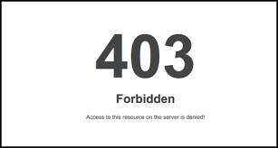 為什么網(wǎng)站會(huì)出現(xiàn)403 Forbidden？怎樣解決？
