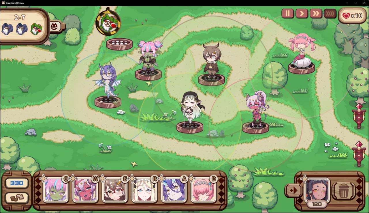 [塔防互動(dòng)SLG/動(dòng)態(tài)] 伊甸守護(hù)者 V1.3 官方中文版 [網(wǎng)盤(pán)]