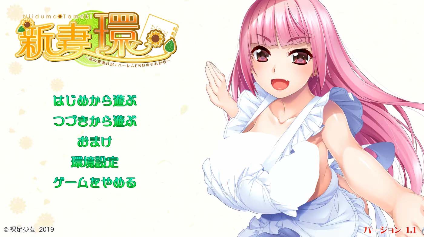 [日式ADV] 新妻環(huán) 環(huán)的愛(ài)妻日記 + 后來(lái)的后宮結(jié)局Ver1.1 漢化版+全CG存檔 [2.2G]